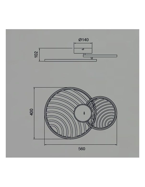 Comprar Plafón Collage Mantra Oro