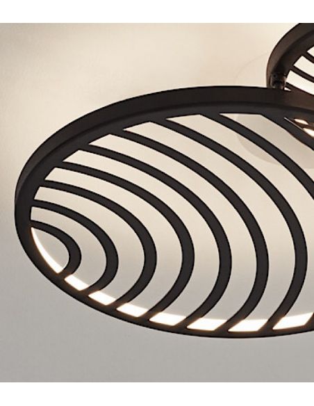 Oferta Plafón Collage Mantra Negro