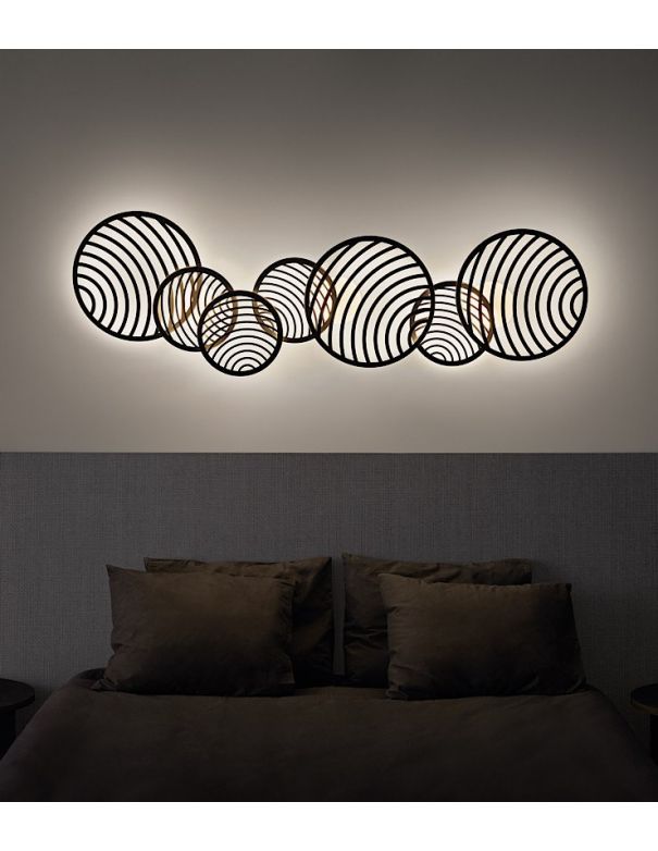 Oferta Plafón Collage Mantra Negro