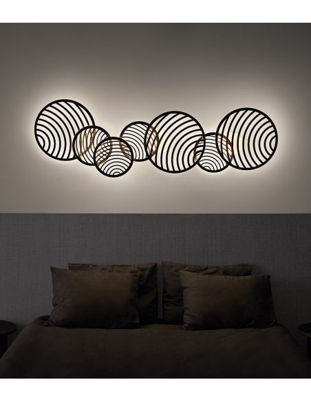 Oferta Plafón Collage Mantra Negro