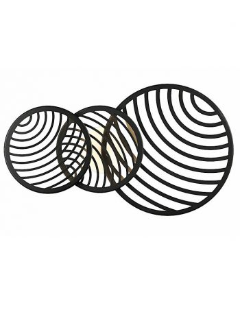 Oferta Plafón Collage Mantra Negro