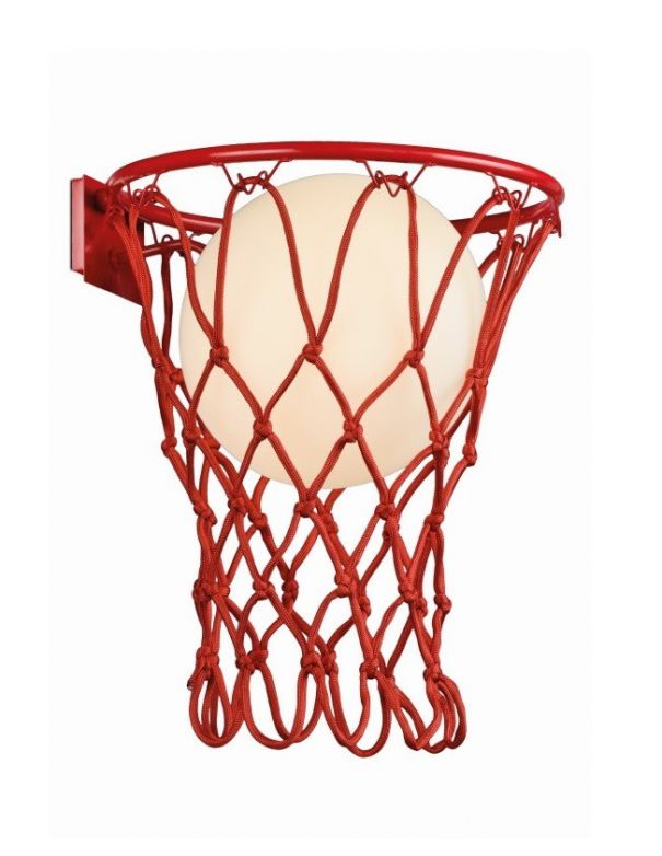 Aplique de Pared Basketball Mantra Rojo