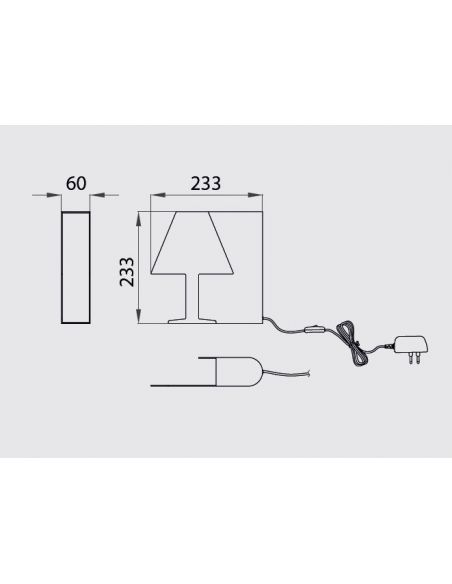 Lámpara de Mesa Book Mantra