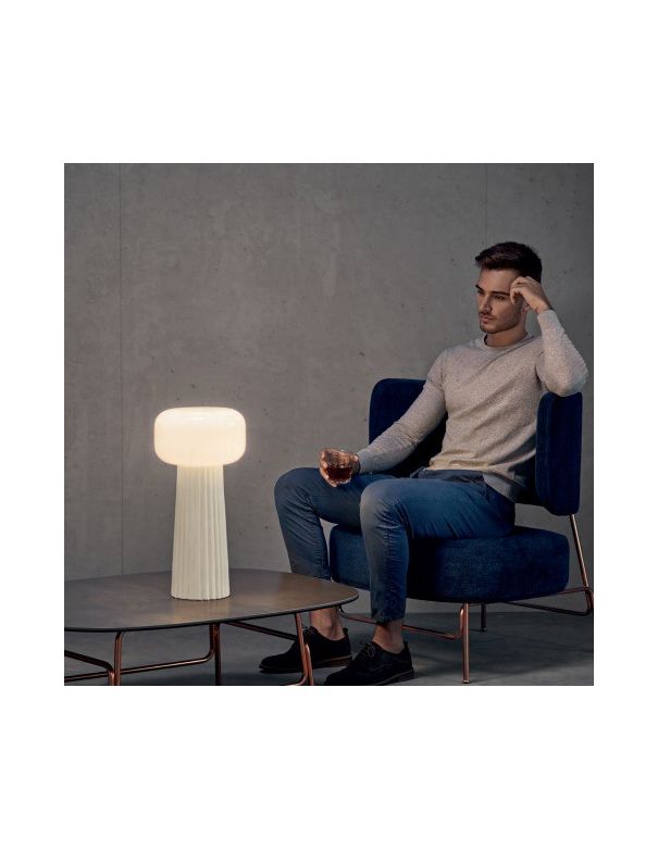 Lámpara de Mesa Faro Blanca Mantra