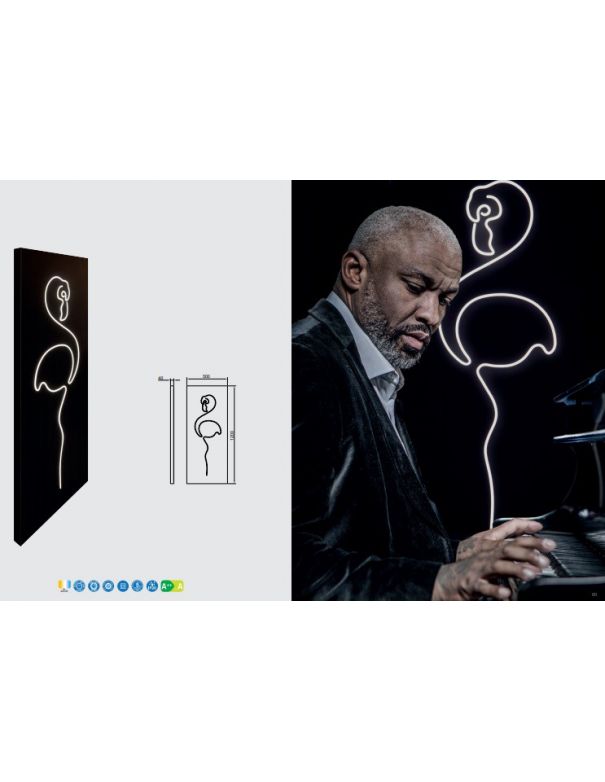 Cuadro Aplique Flamenco Mantra