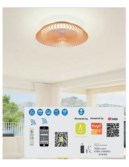 Ventilador Himalaya Madera