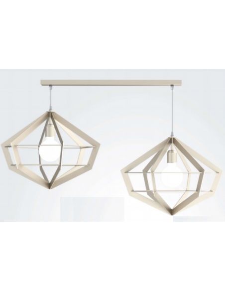 Lámpara Hexagonal