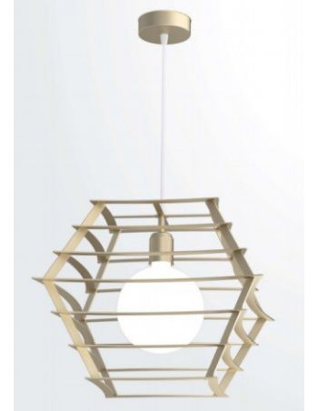 Lámpara Hexagonal de Diseño