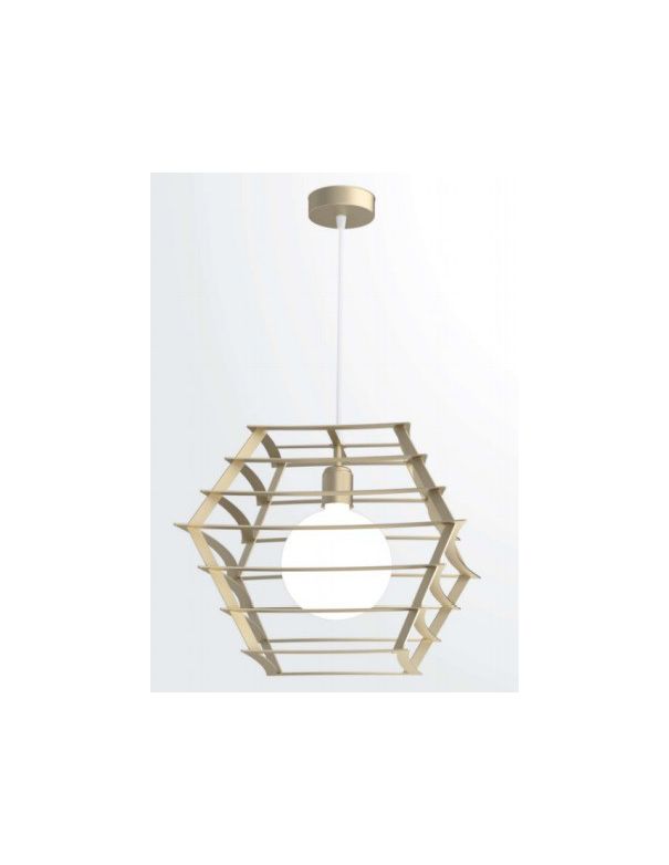 Lámpara Hexagonal de Diseño