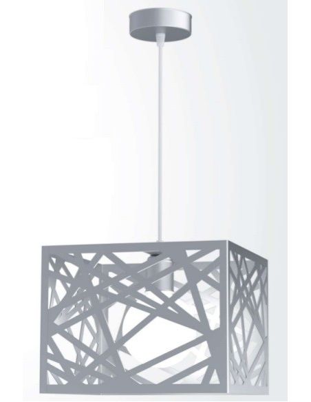 Lámpara Cuadrada 25 cm Fabricada en España