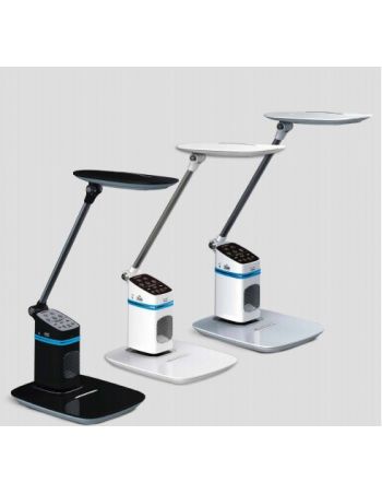 Flexo Micro USB Altavoz Micro Cabeza Giratoria Dimable Control Brillo