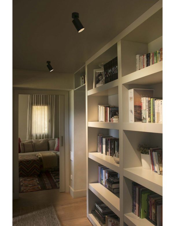 Proyector de Aluminio Negro