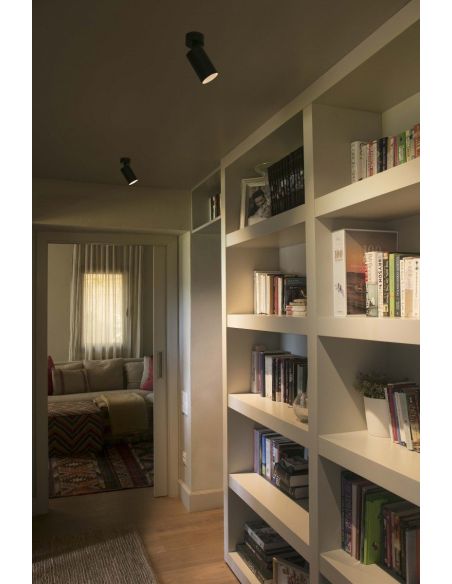 Proyector de Aluminio Negro