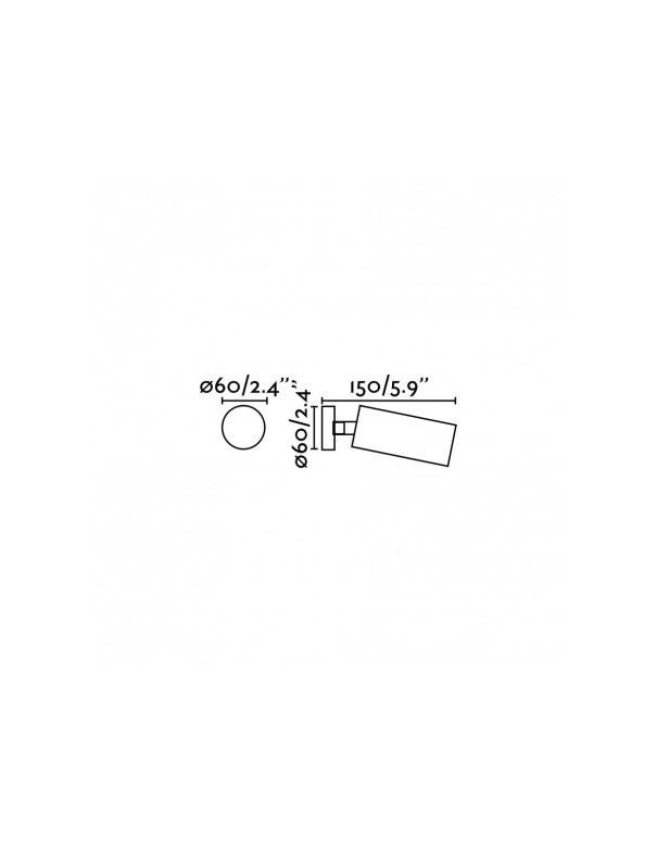 Proyector LED de Aluminio Blanco