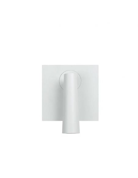 Aplique LED Base Cuadrada con USB Blanco