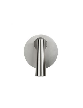 Aplique LED Base Redonda Níquel Satinado