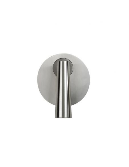 Aplique LED Base Redonda Níquel Satinado