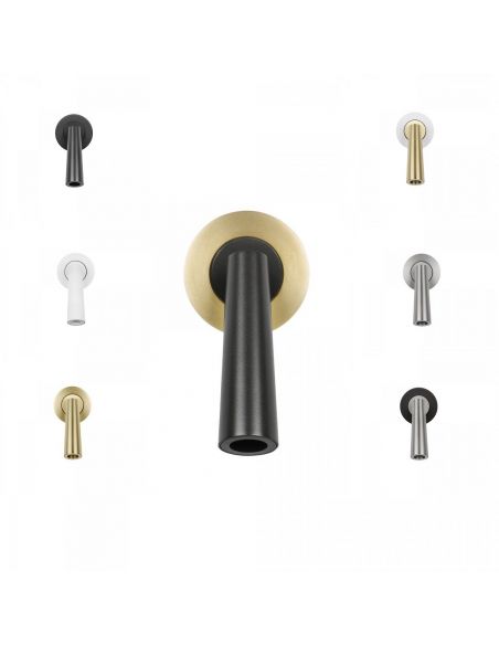 Mini Aplique LED Oro Satinado Gris