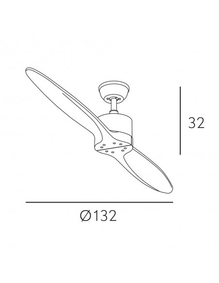 Ventilador de Techo Lestes Motor DC