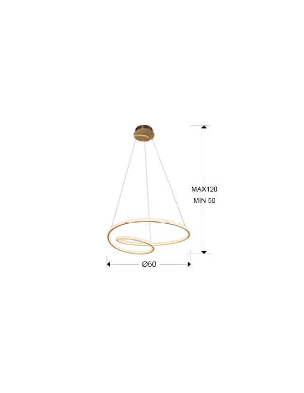 Lámpara de Techo Tube Schuller