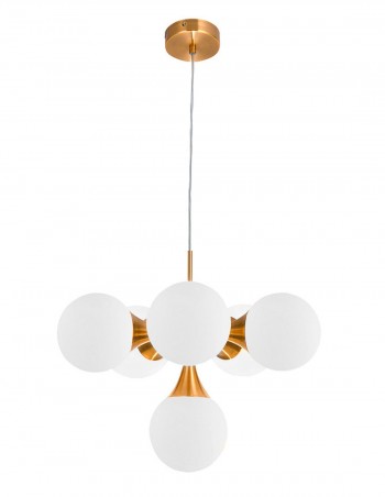 lampara de techo oro fabrilamp