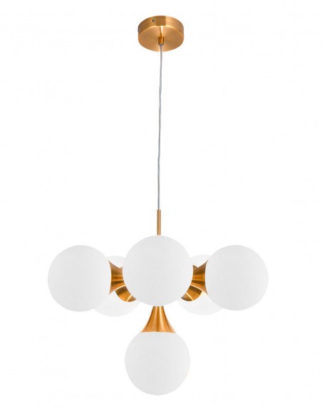 lampara de techo oro fabrilamp