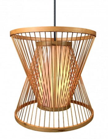 lampara croton bambu