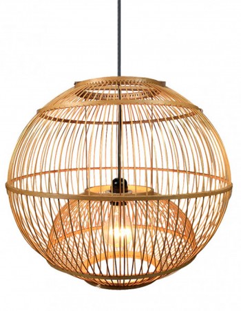 lámpara colgante bambu croton