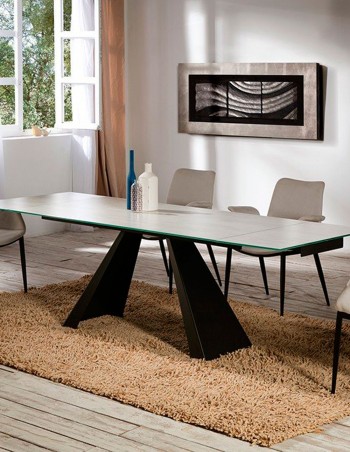 mesa de comedor alai blanca