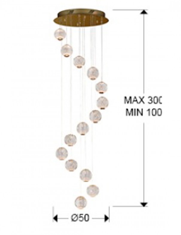 austral lampara medidas