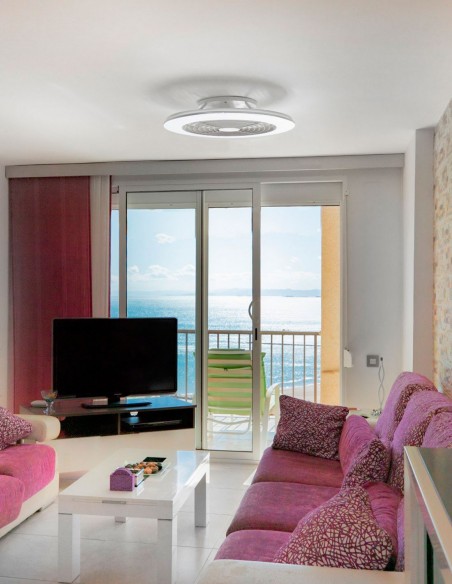 Ventilador Grande Blanco de Mantra