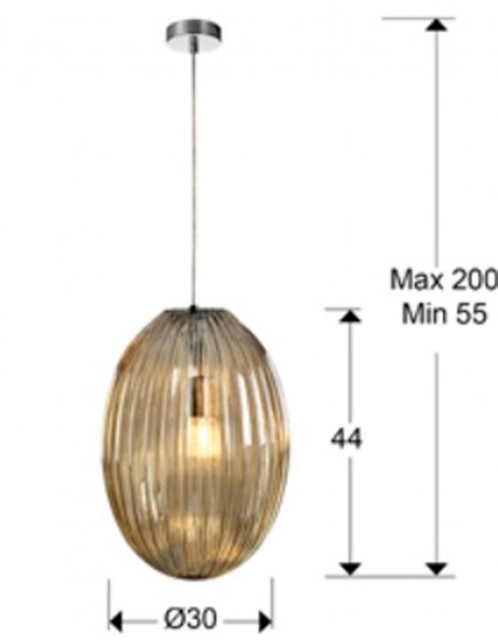 lámpara ovila croquis