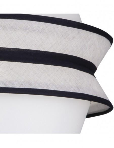 Lámpara de techo blanco con visón