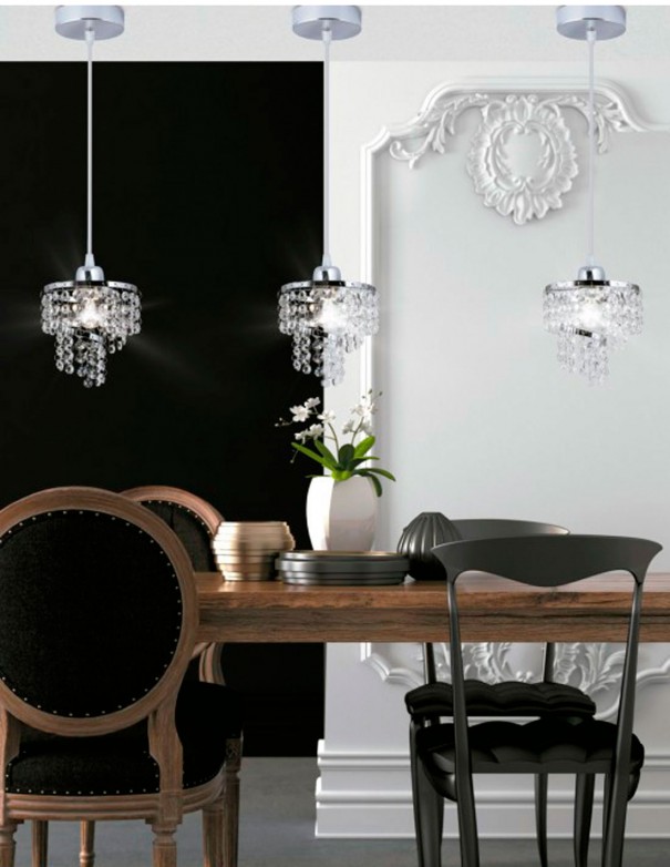 Rebajas en lámpara con cristales