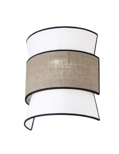 Apliques de Pared Media Cara Bicolor