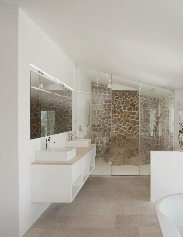 Aplique Morne 45, 60 ó 75 cm Cromo