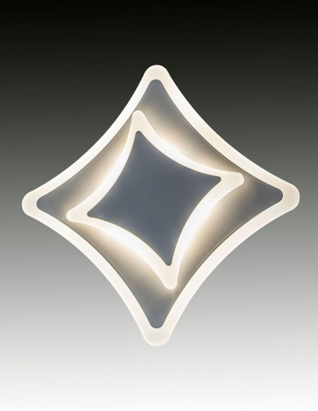 Aplique/plafón led  terminado en acrílico