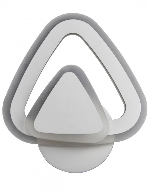 Apliques de pared de led regulables mediante interruptor.