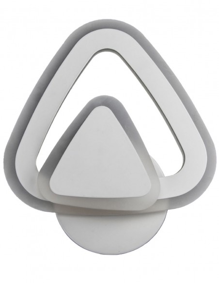 Apliques de pared de led regulables mediante interruptor.