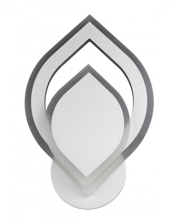 Aplique led con iluminación en 180º.