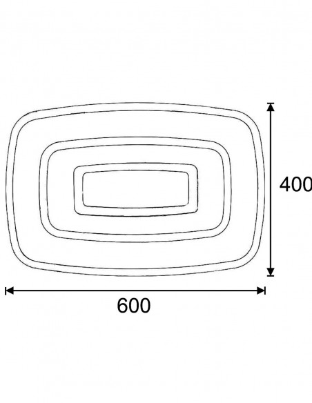 Rebajas en plafones de techo led con mando.