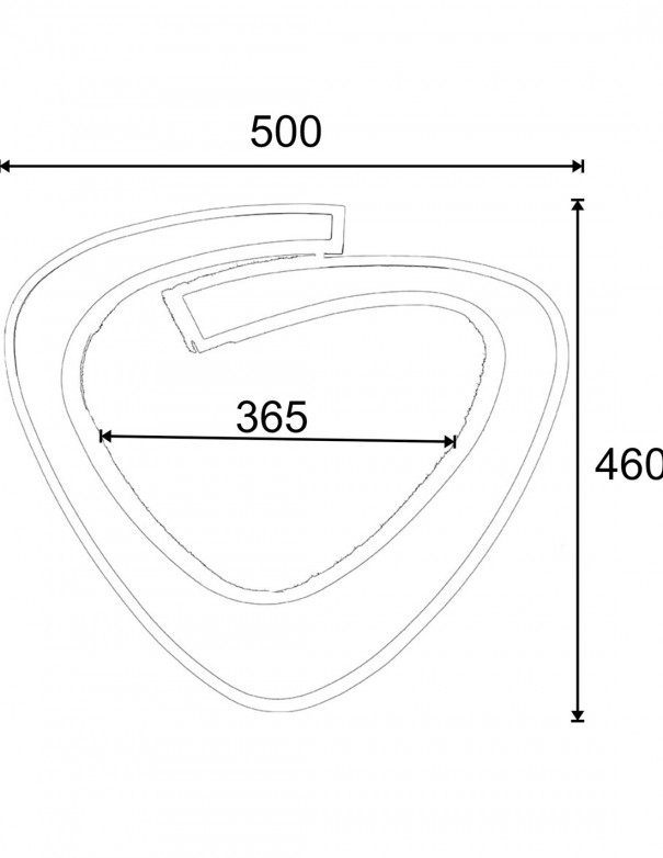 Plafones de led con larga vida útil.