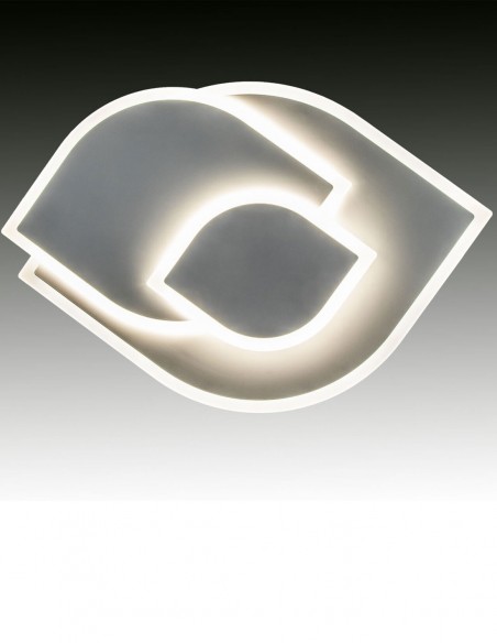 Rebajas en plafones de led con control remoto.