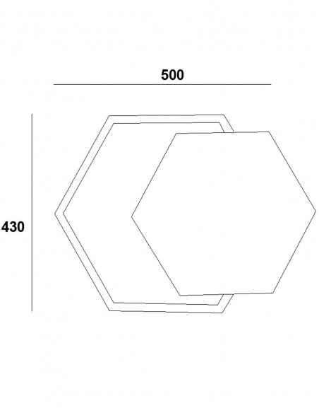 Plafones de techo de led pensados para interior.