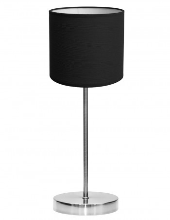 Sobremesa serie planetario cromo con pantalla negra.