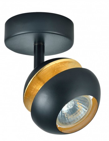 Foco Plafón Beethoven Negro...