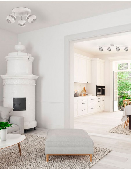 Plafón de Techo Beethoven Blanco