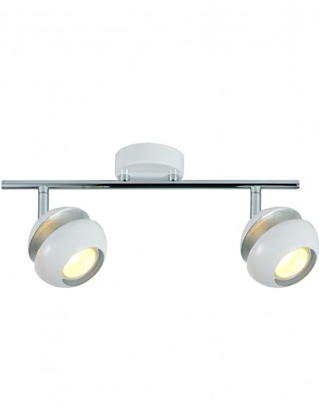 Regleta Beethoven Blanca 2 Luces