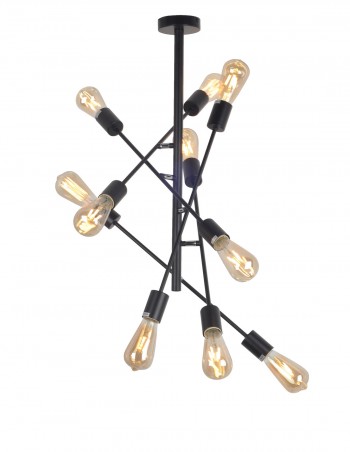 Lámparas grandes con muchos brazos