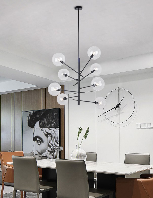 Lámparas con 8 luces para bombillas G9